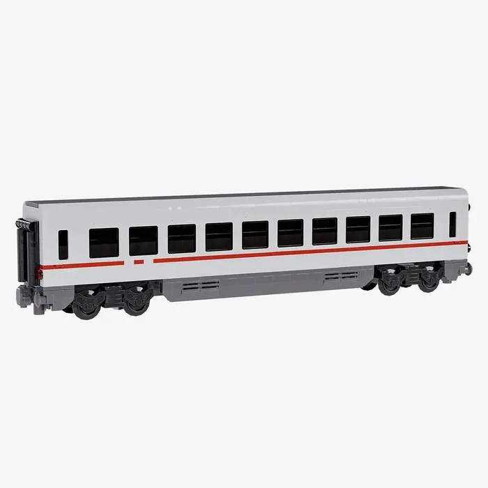 BlueBrixx Voiture de passagers blanche et rouge (BB-105659) - prix | Brick Broker