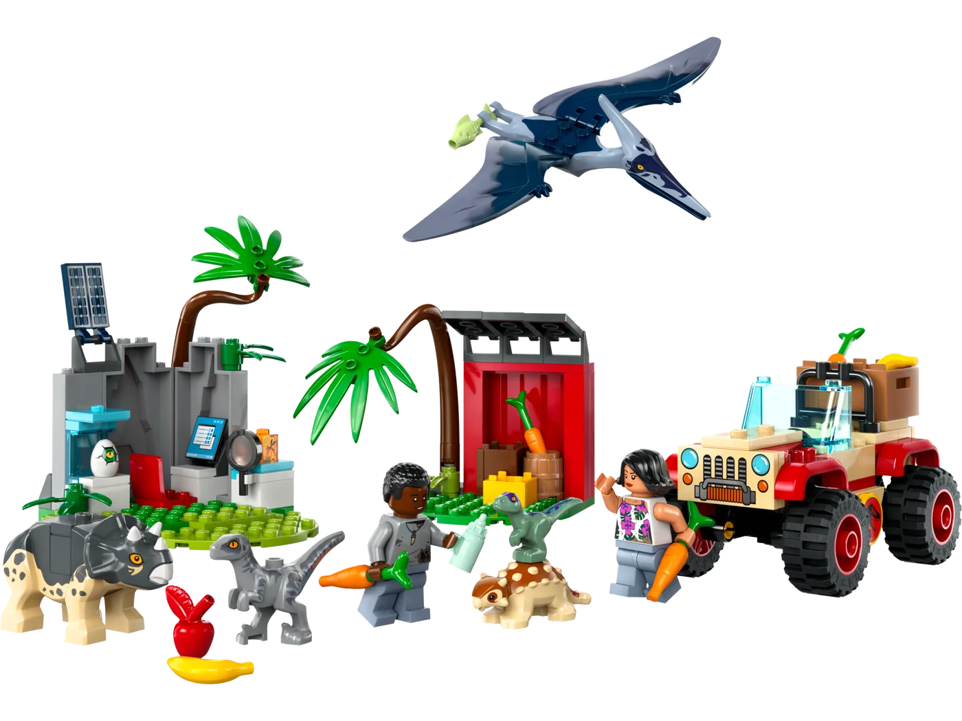 Dans le même style que le LEGO Centre de sauvetage des bébés dinosaures (76963-1) | Brick Broker