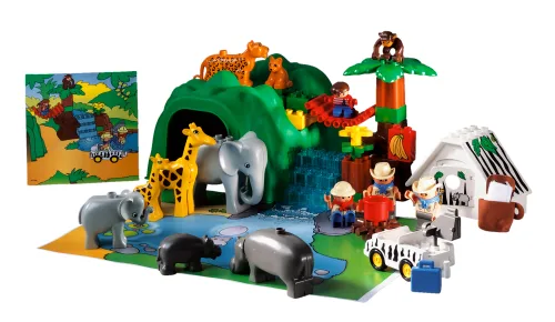 Dans le même style que le LEGO Parc animalier (3095-1) | Brick Broker