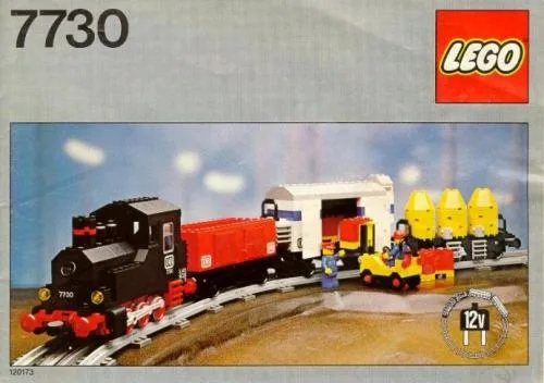 Dans le même style que le LEGO Train de Marchandises Électrique (7730-1) | Brick Broker