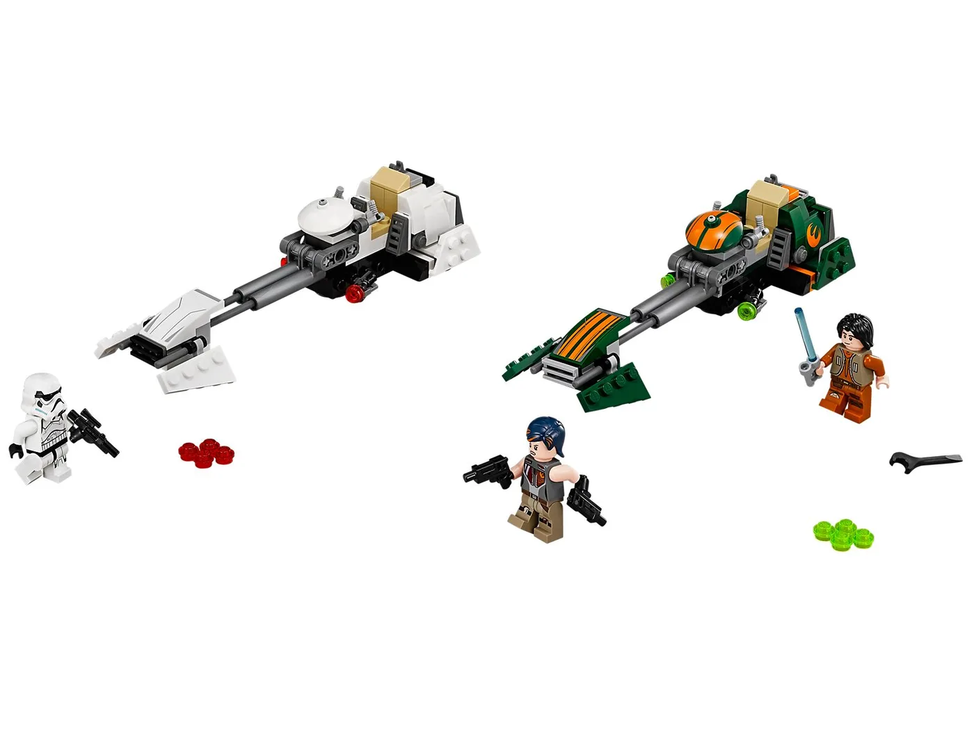 Dans le même style que le LEGO Le Speeder Bike d'Ezra [Version originale] (75090-2) | Brick Broker