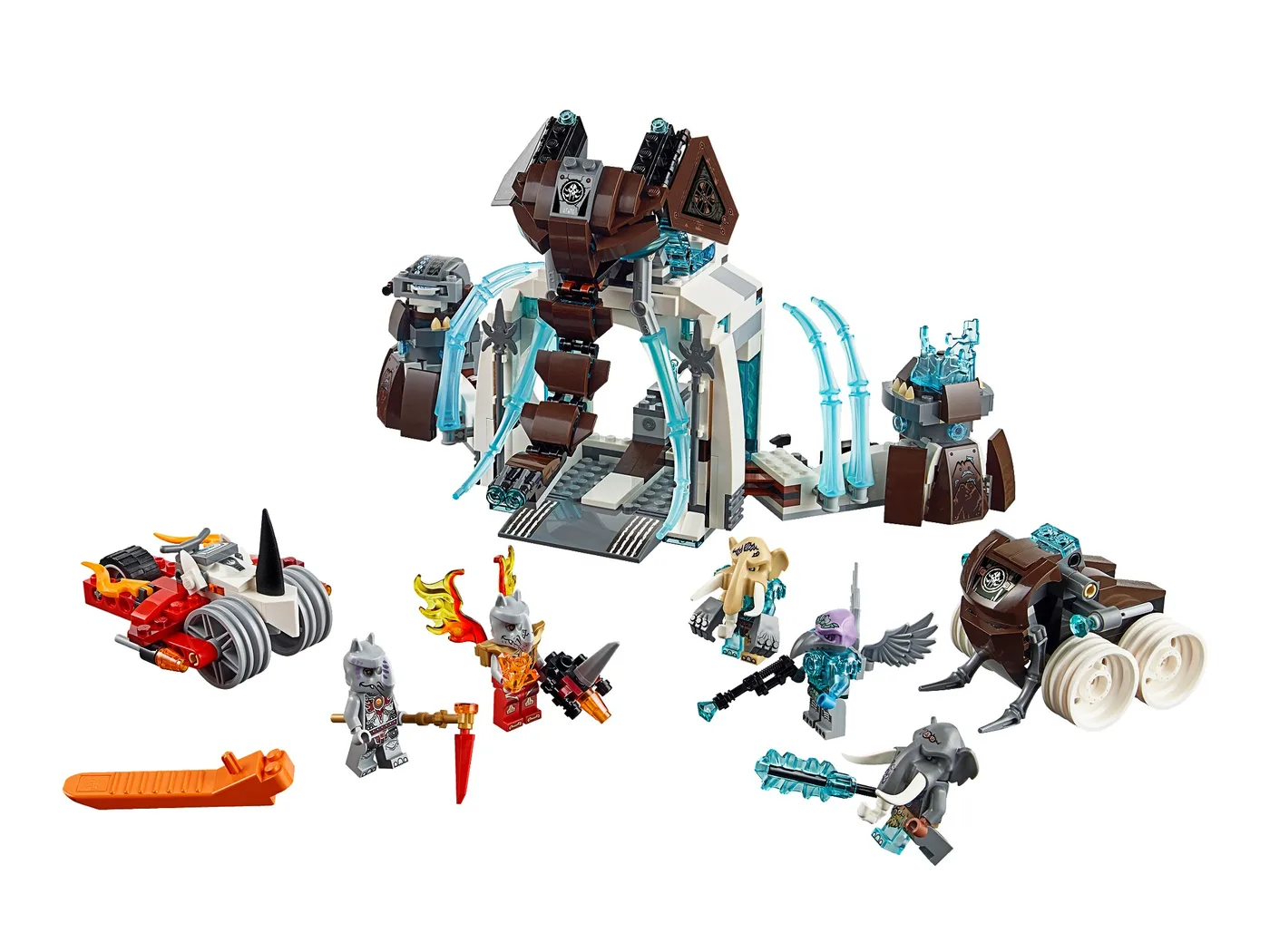 Dans le même style que le LEGO La Forteresse Glacée du Mammoth (70226-1) | Brick Broker