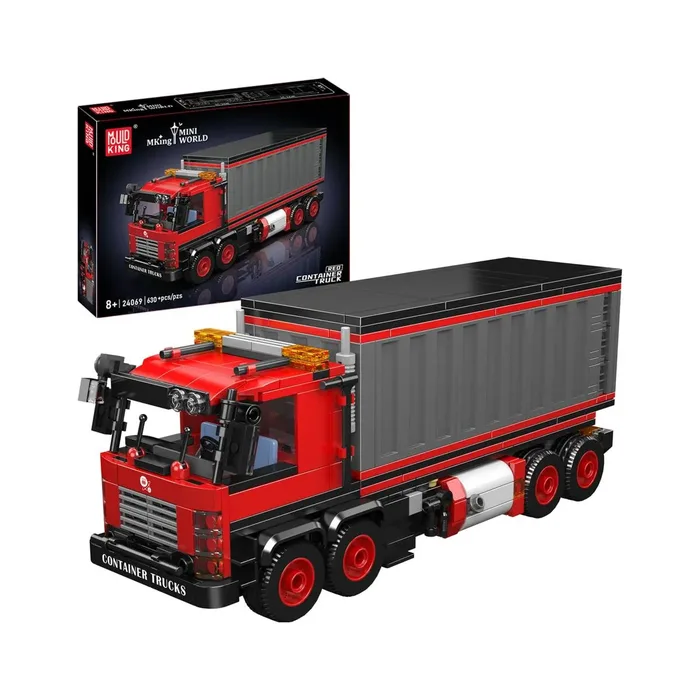 Mould King Camion Conteneur Rouge (MOU-24069) - prix | Brick Broker