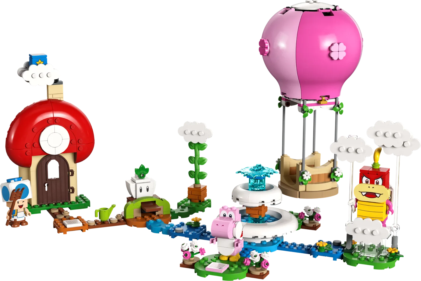 Dans le même style que le LEGO Ensemble d'extension La chevauchée en montgolfière de Peach (71419-1) | Brick Broker
