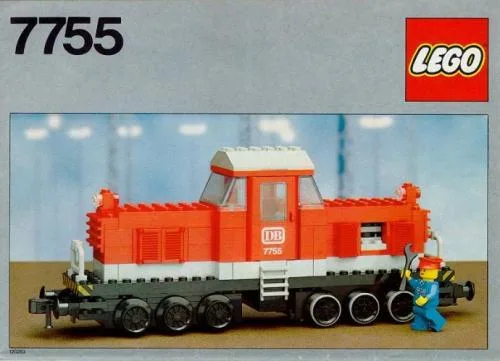 Dans le même style que le LEGO Locomotive diesel de manœuvre lourde (7755-1) | Brick Broker