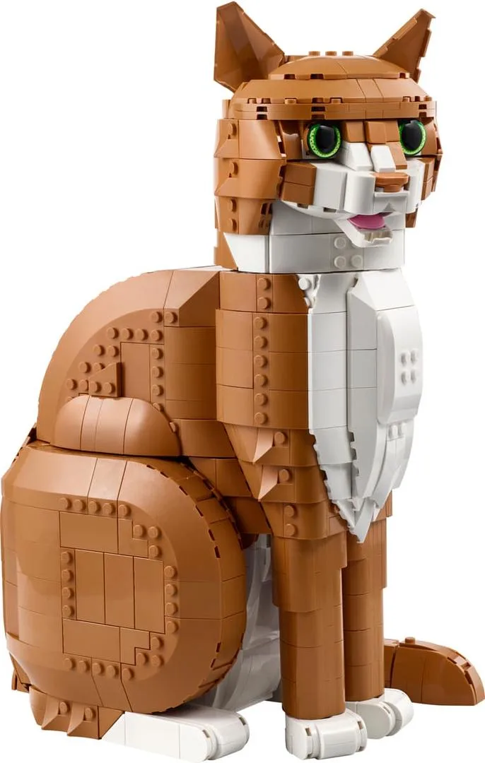 Dans le même style que le LEGO Chat orange (21376-1) | Brick Broker