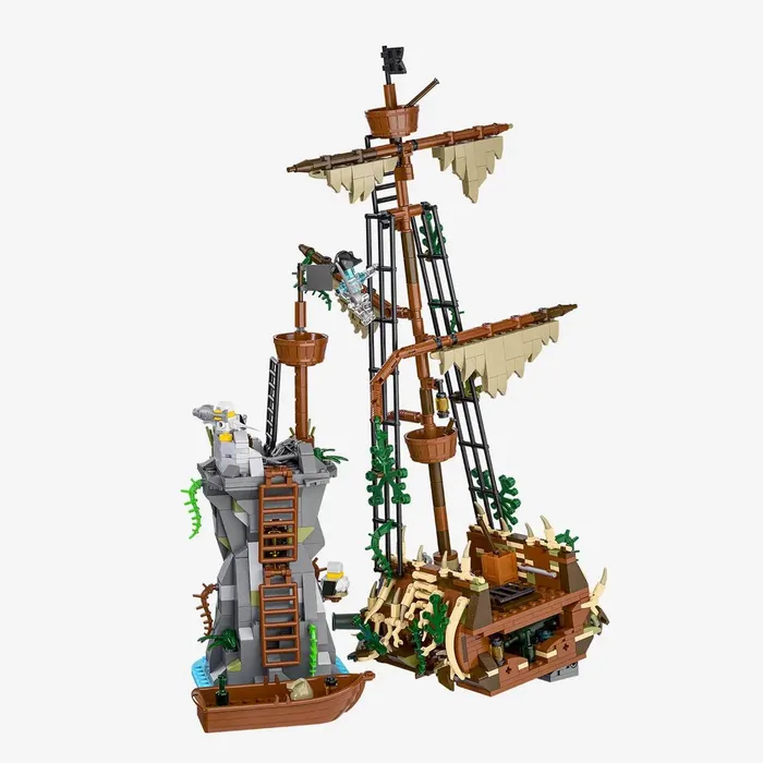 BlueBrixx Île des pirates - Avant-poste du récif - Extension (BB-110254) - prix | Brick Broker