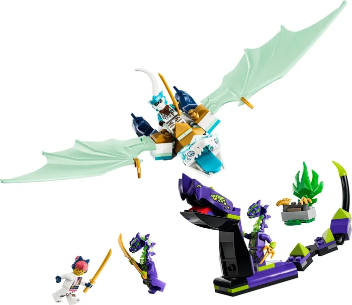 LEGO 71865 La bataille du dragon de glace de Zane - prix | Brick Broker