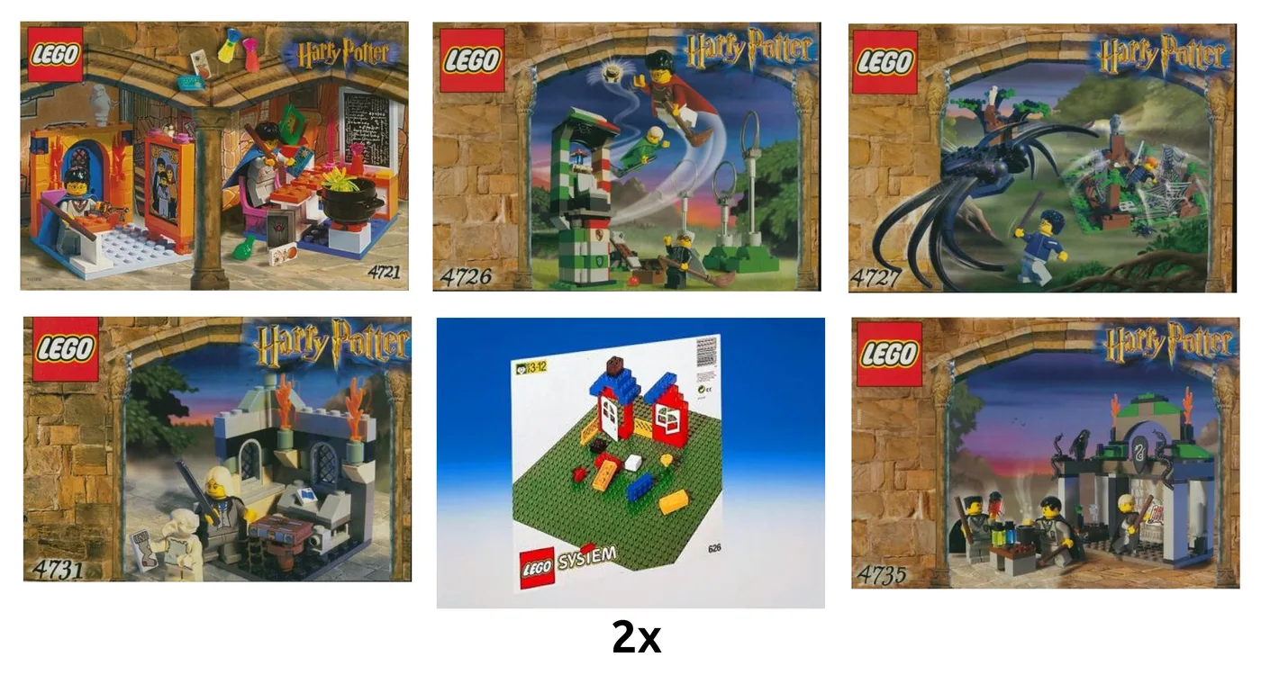 Dans le même style que le LEGO Set Cadeau Coca-Cola Harry Potter (KCCHP-1) | Brick Broker