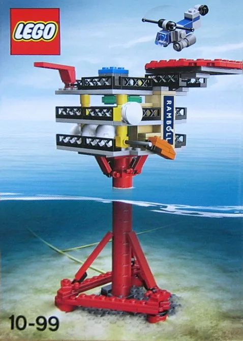 Dans le même style que le LEGO Plateforme pétrolière Ramboll (RAMBOLL-1) | Brick Broker