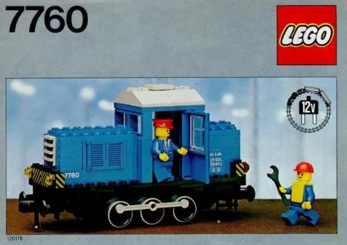 Dans le même style que le LEGO Locomotive diesel de manœuvre (7760-1) | Brick Broker