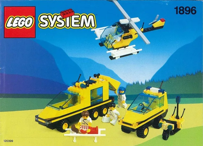 Dans le même style que le LEGO Équipe de secours Trauma (1896-1) | Brick Broker