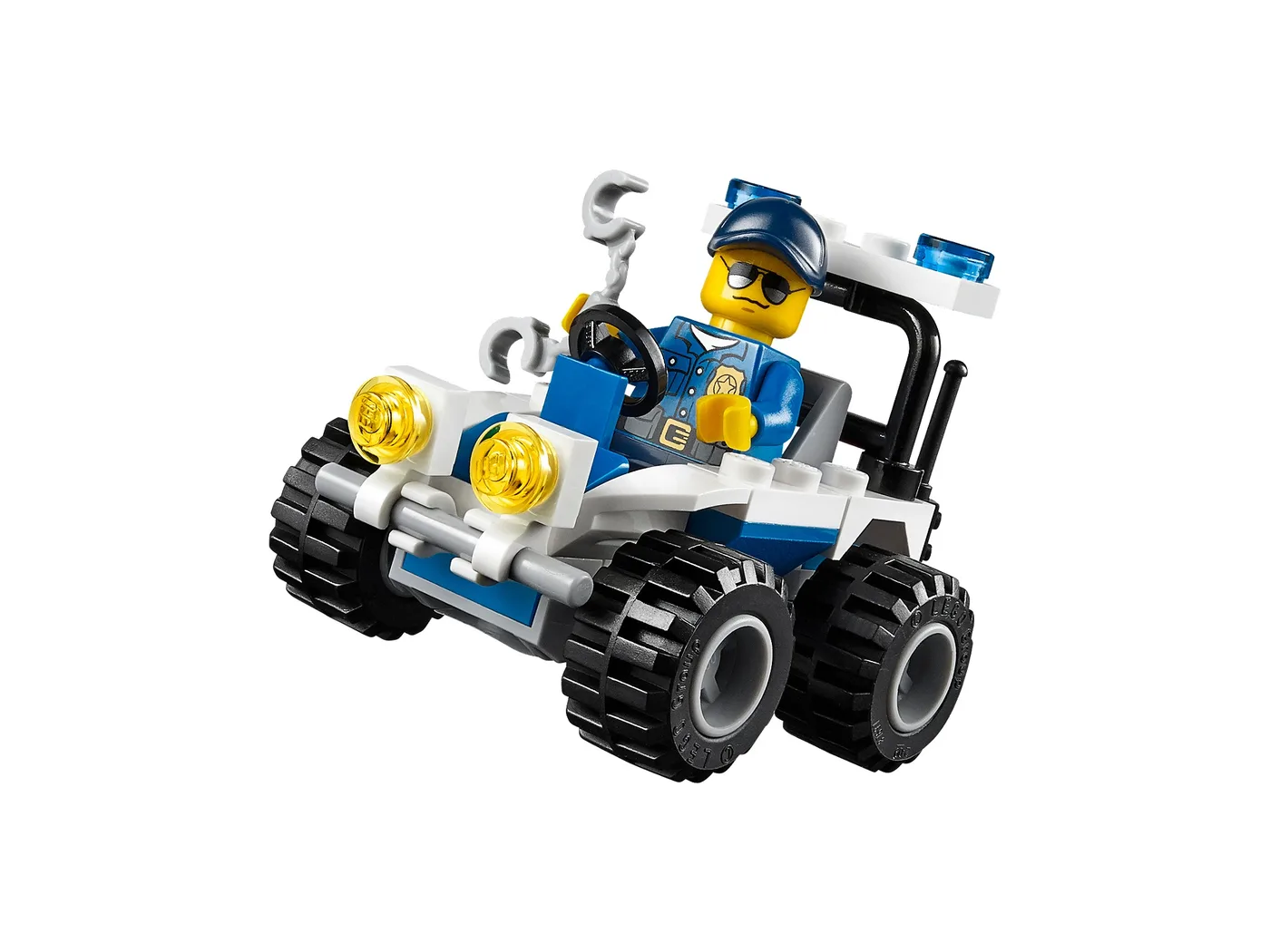 Dans le même style que le LEGO Quad police (30228-1) | Brick Broker