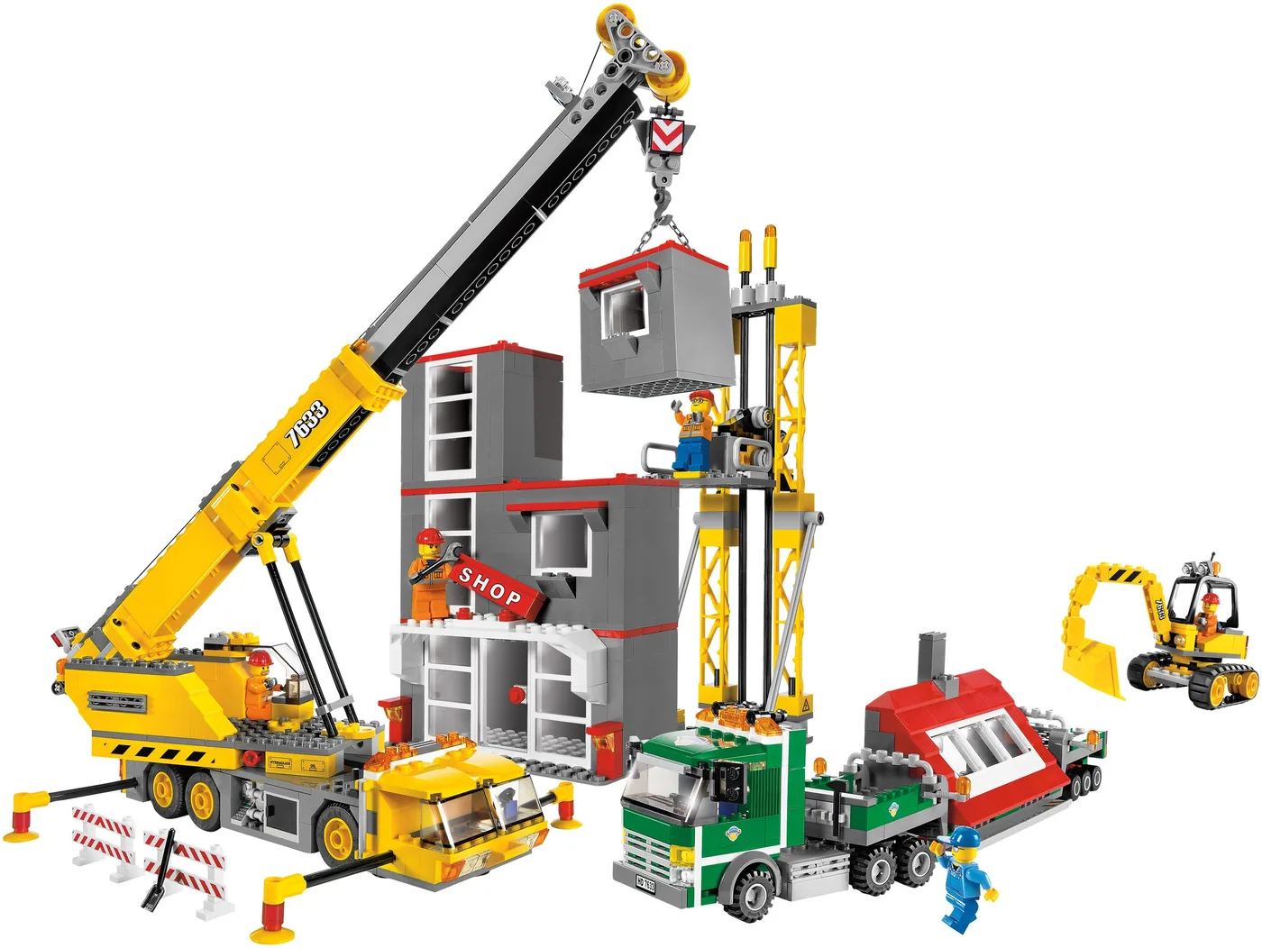Dans le même style que le LEGO Chantier de construction (7633-1) | Brick Broker