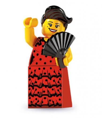 Dans le même style que le LEGO Danseuse de flamenco (8827-6) | Brick Broker