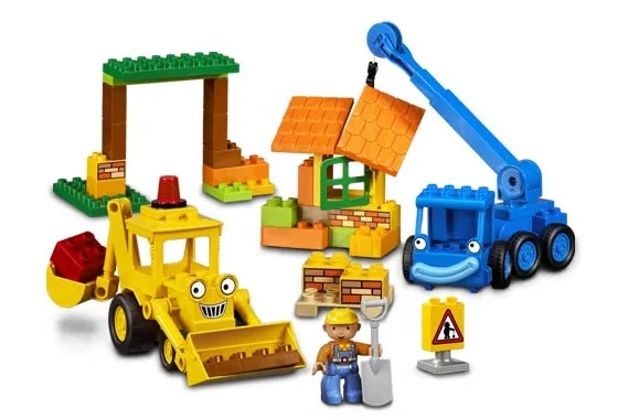 Dans le même style que le LEGO Scoop et Lofty au Chantier (3297-1) | Brick Broker