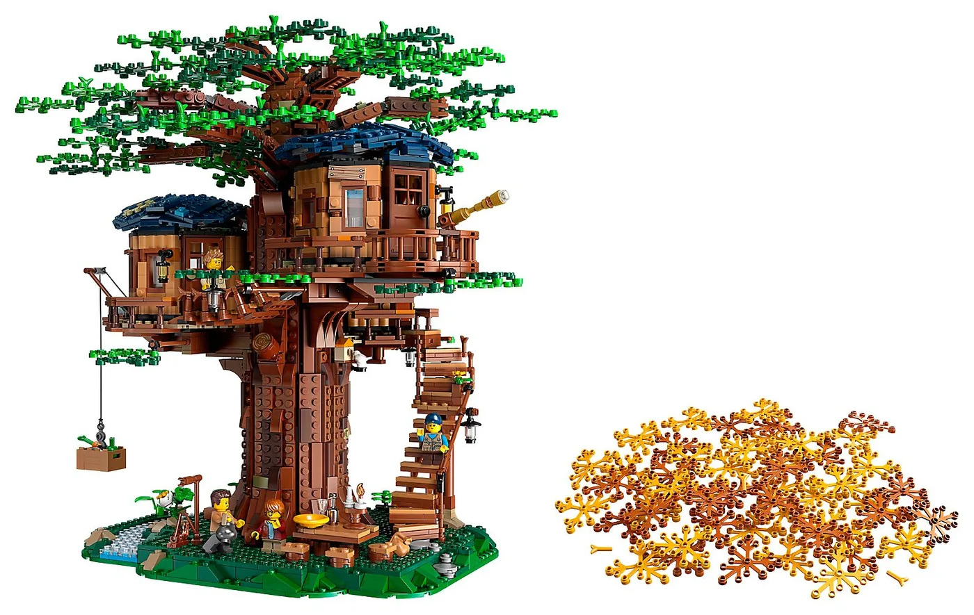 Dans le même style que le LEGO Maison dans les arbres (21318-1) | Brick Broker