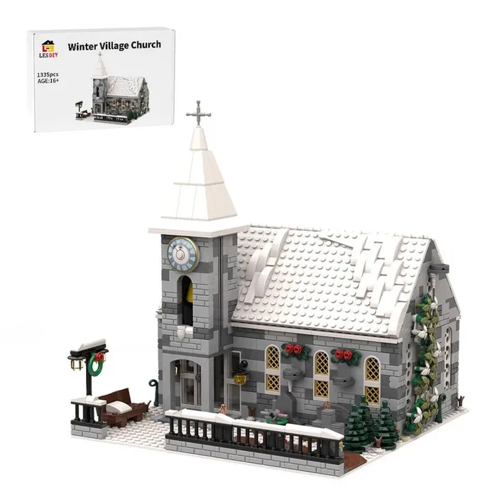 LesDiy Église du village d'hiver (LESDIY-3667083) - prix | Brick Broker