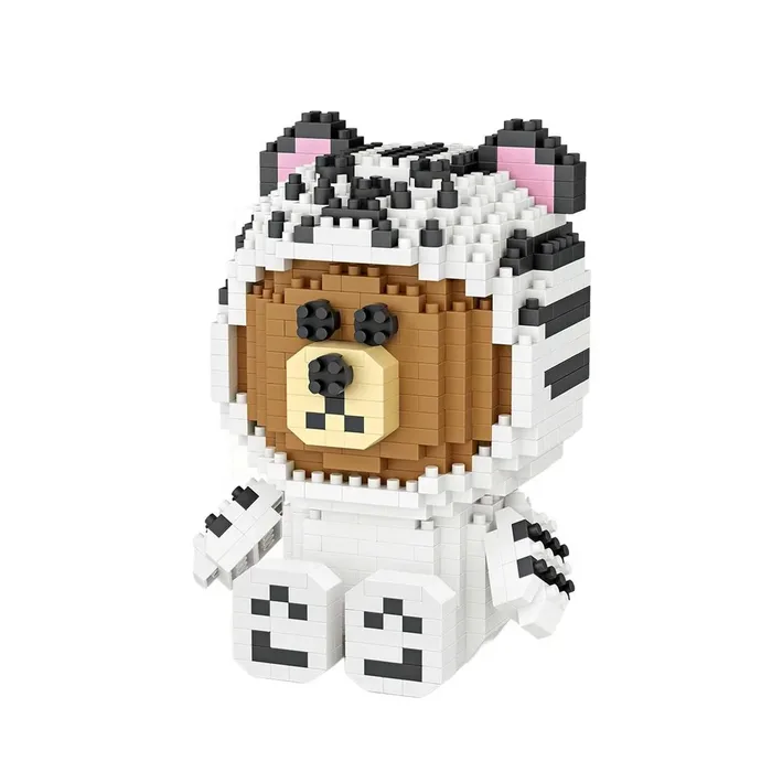 LOZ Ours en peluche Tigre (LOZ-9789) - prix | Brick Broker