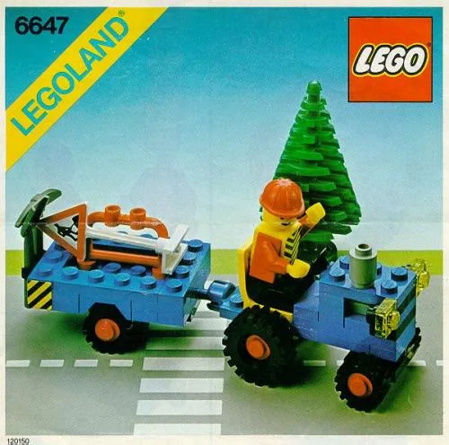 Dans le même style que le LEGO Réparation d'autoroute (6647-1) | Brick Broker