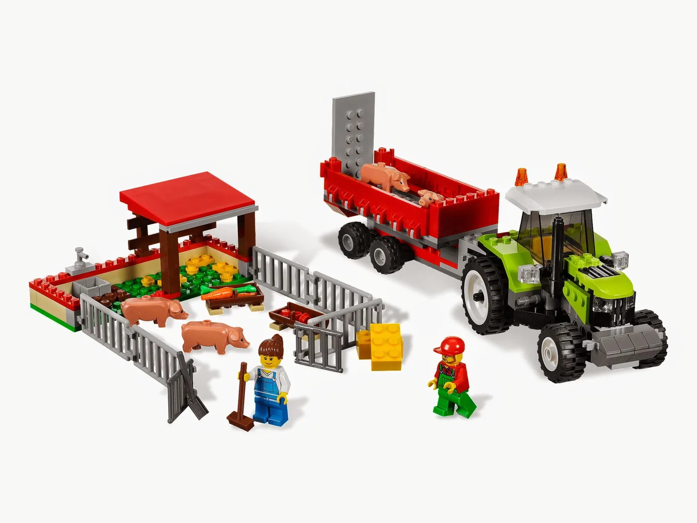 Dans le même style que le LEGO La Ferme des cochons (7684-1) | Brick Broker