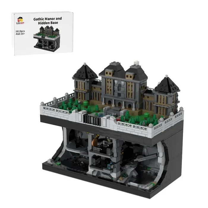 LesDiy Batcave avec le Manoir Wayne (LESDIY-3617869) - prix | Brick Broker