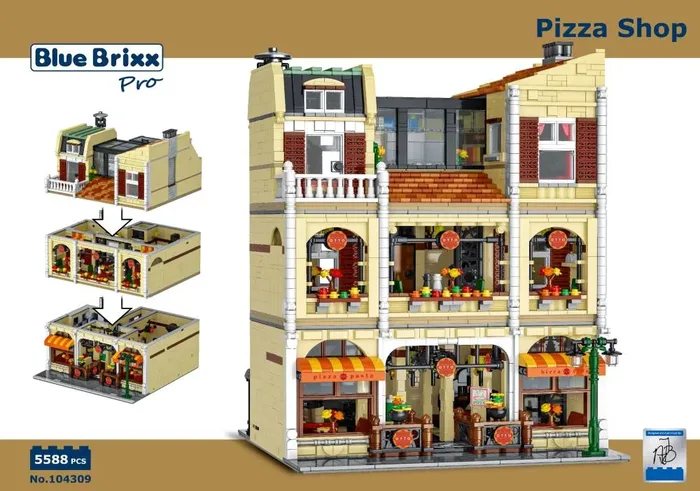 BlueBrixx Pizzeria (BB-104309) - prix et où acheter | Brick Broker