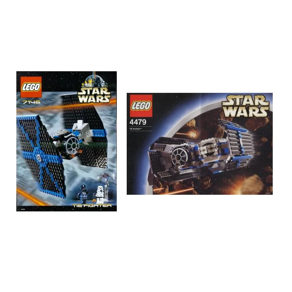 Dans le même style que le LEGO Kit Chasseur TIE & Bombardier TIE (K4479-1) | Brick Broker