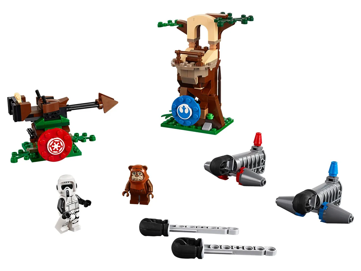 Dans le même style que le LEGO Assaut sur Endor - Combat d'Action (75238-1) | Brick Broker