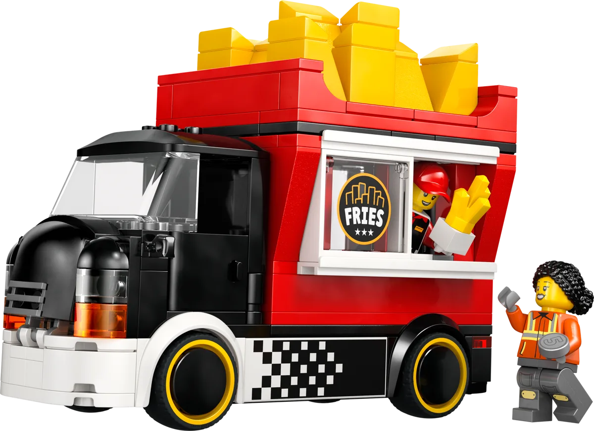 Dans le même style que le LEGO Food Truck Frites (60488-1) | Brick Broker