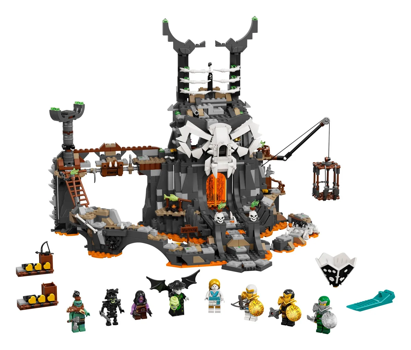Dans le même style que le LEGO Les donjons du Sorcier au Crâne (71722-1) | Brick Broker
