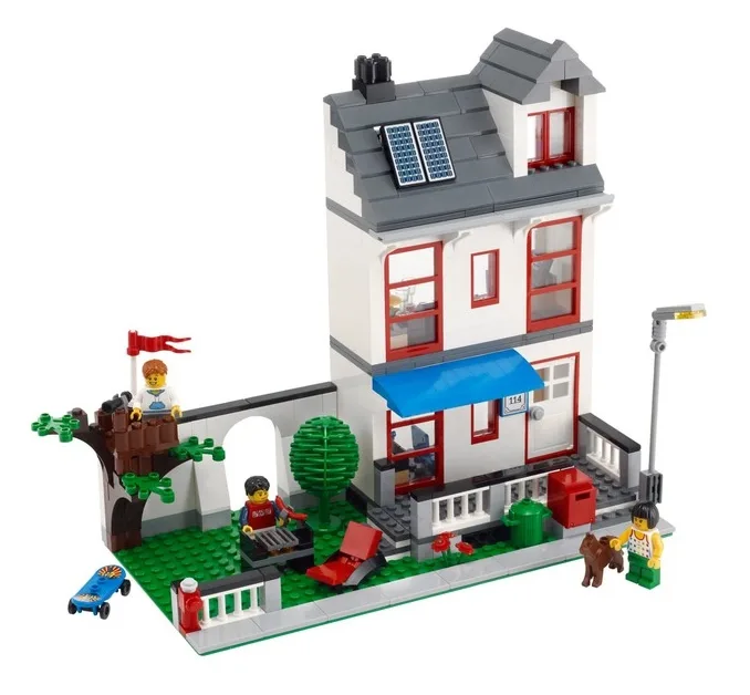 Dans le même style que le LEGO La maison de ville (8403-1) | Brick Broker