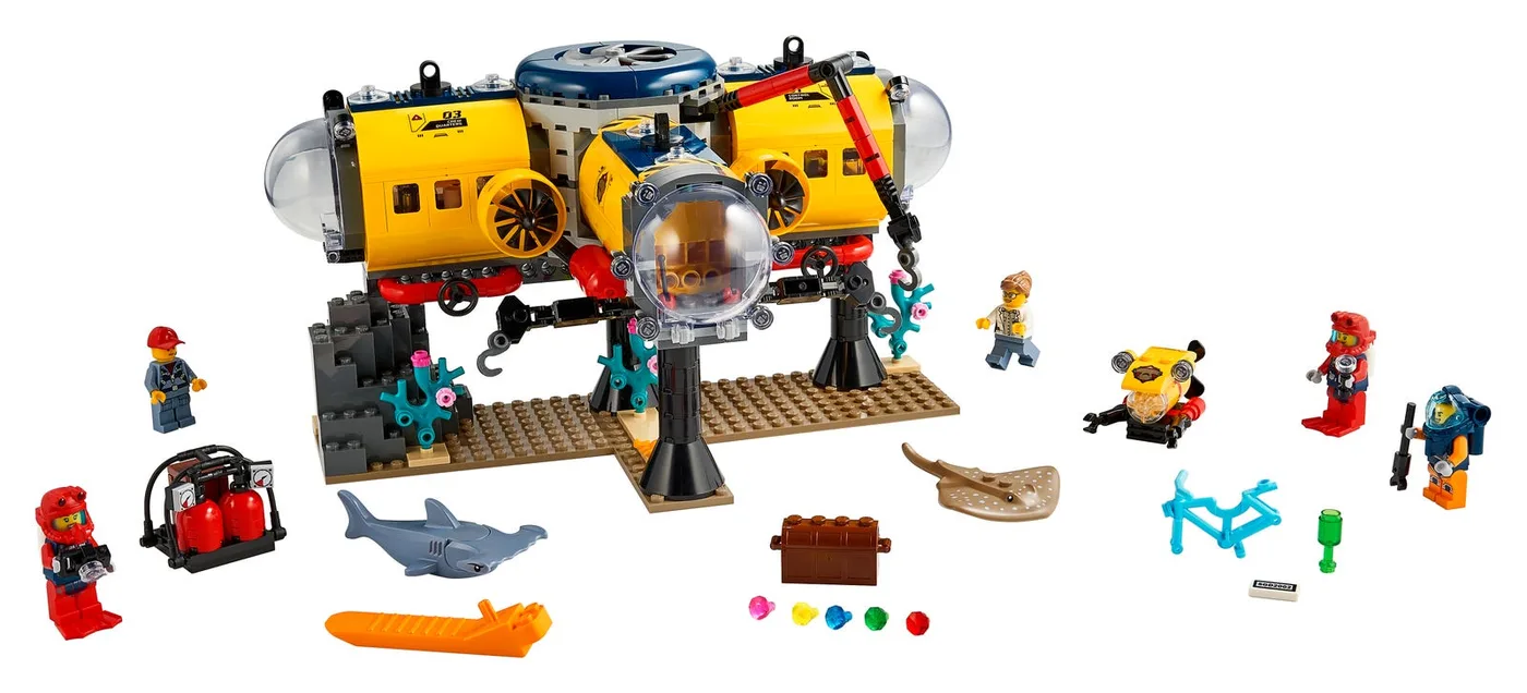 Dans le même style que le LEGO Base d'exploration océanique (60265-1) | Brick Broker