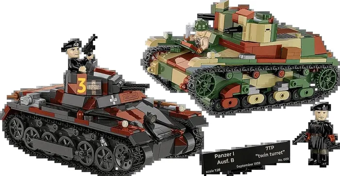 COBI Panzer I vs 7TP DW (septembre 1939) - Édition limitée (COBI-2659) - prix | Brick Broker