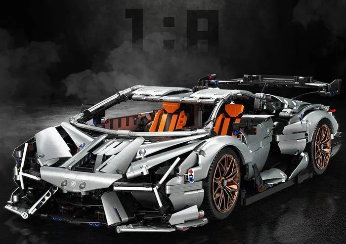 MOYU Supercar argentée (MY88027) - prix et où acheter | Brick Broker