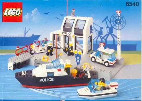 Dans le même style que le LEGO Police de la Jetée (6540-1) | Brick Broker