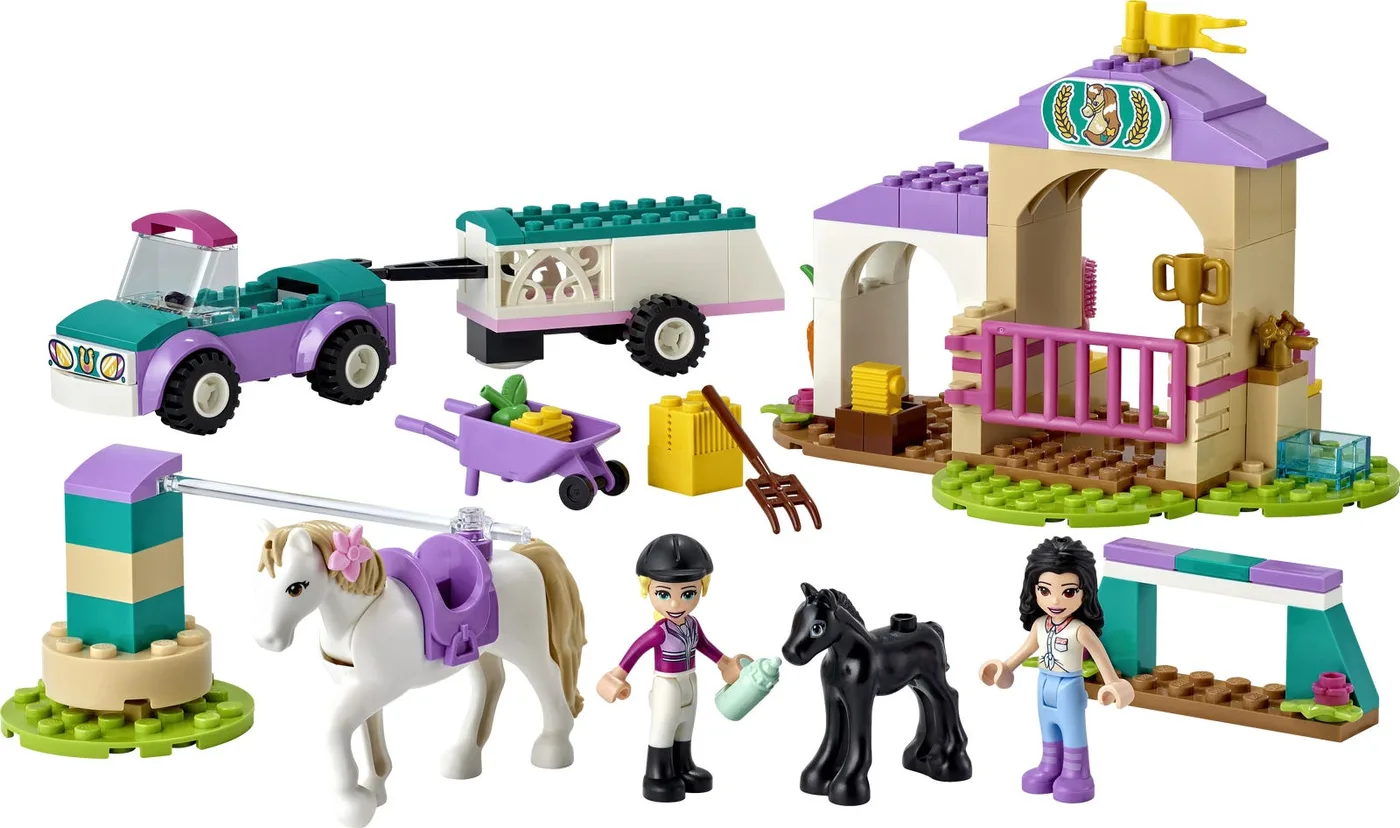 Dans le même style que le LEGO Entraînement et remorque pour chevaux (41441-1) | Brick Broker