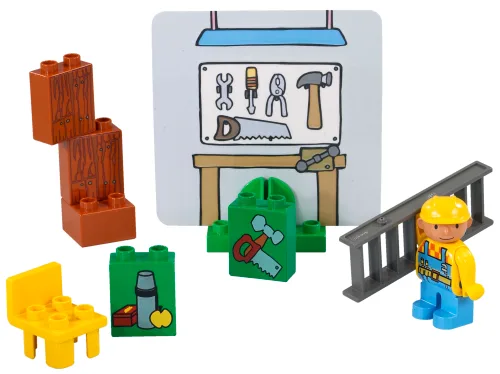 Dans le même style que le LEGO La journée bien remplie de Bob (3284-1) | Brick Broker