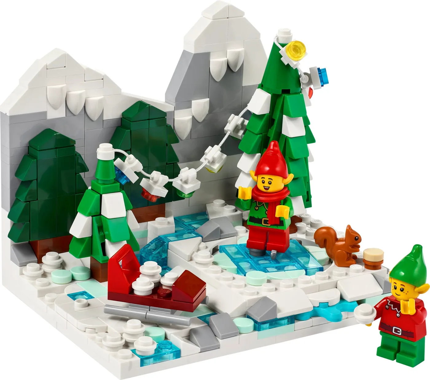 Dans le même style que le LEGO Les lutins en hiver (40564-1) | Brick Broker