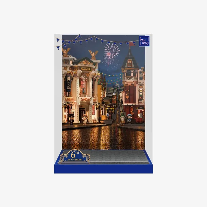Pantasy Souvenir 6e anniversaire | Vitrine acrylique (PANT-YKL-PAN6TH-Street scene) - prix | Brick Broker