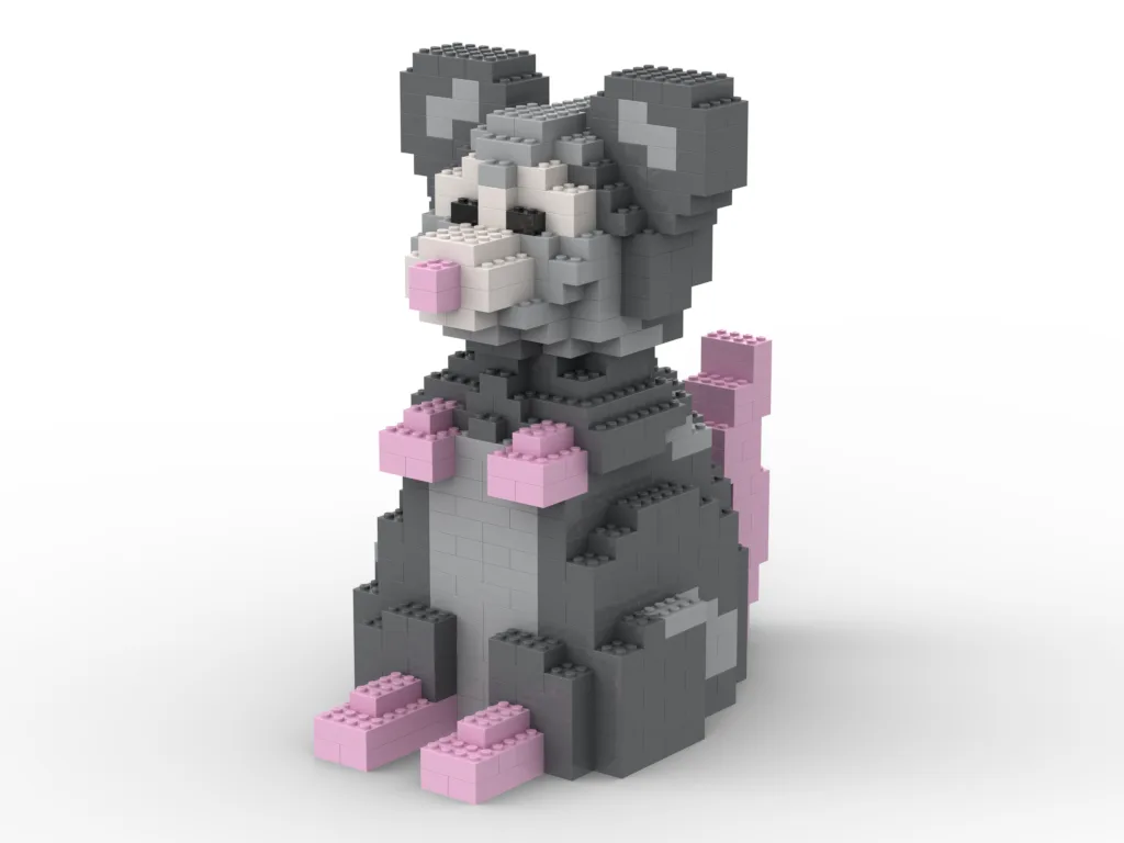 Dans le même style que le LEGO Rat d'événement de construction facile à assembler (RAT-1) | Brick Broker