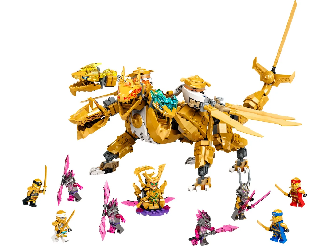 Dans le même style que le LEGO Dragon doré ultra de Lloyd (71774-1) | Brick Broker
