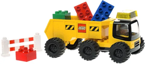 Dans le même style que le LEGO Camion benne Big Wheels (2808-1) | Brick Broker