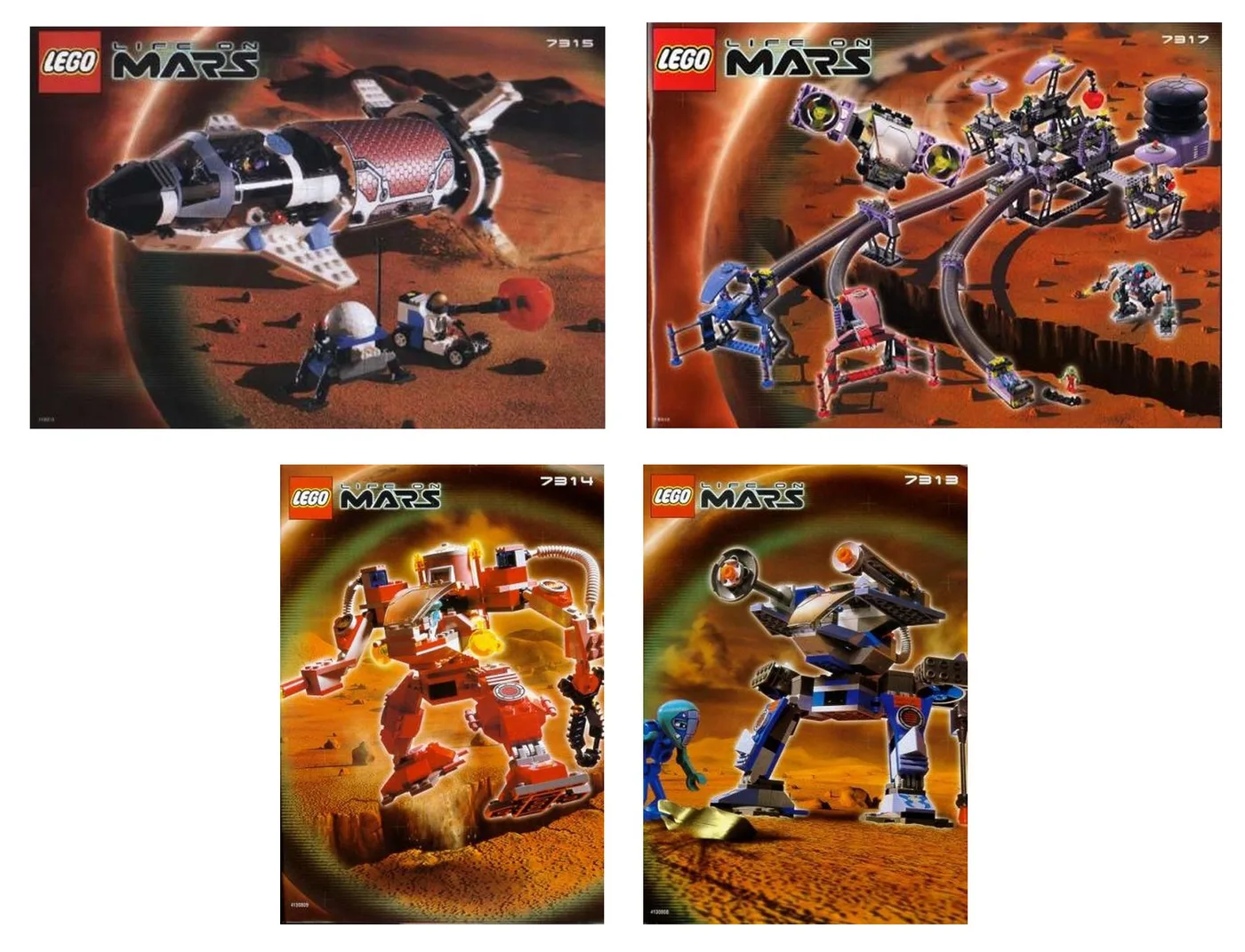 Dans le même style que le LEGO Kit La Vie sur Mars (K7317-1) | Brick Broker