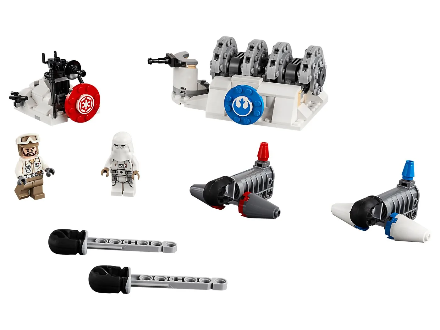 Dans le même style que le LEGO Bataille d'action : Attaque du générateur de Hoth (75239-1) | Brick Broker