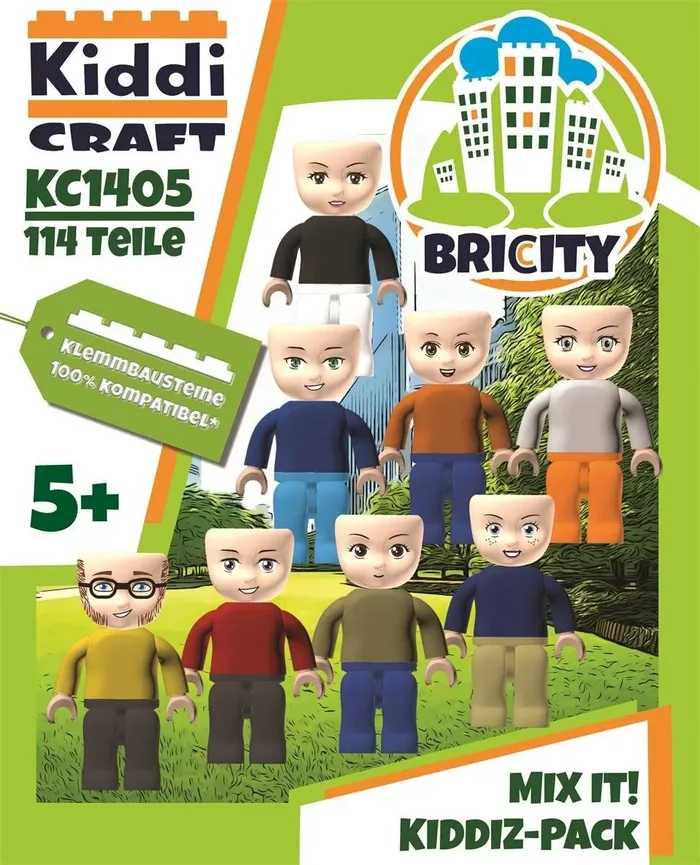 Kiddicraft Figurines KIDDIZ - Pack Mix it! (KID-KC1405) - prix | Brick Broker