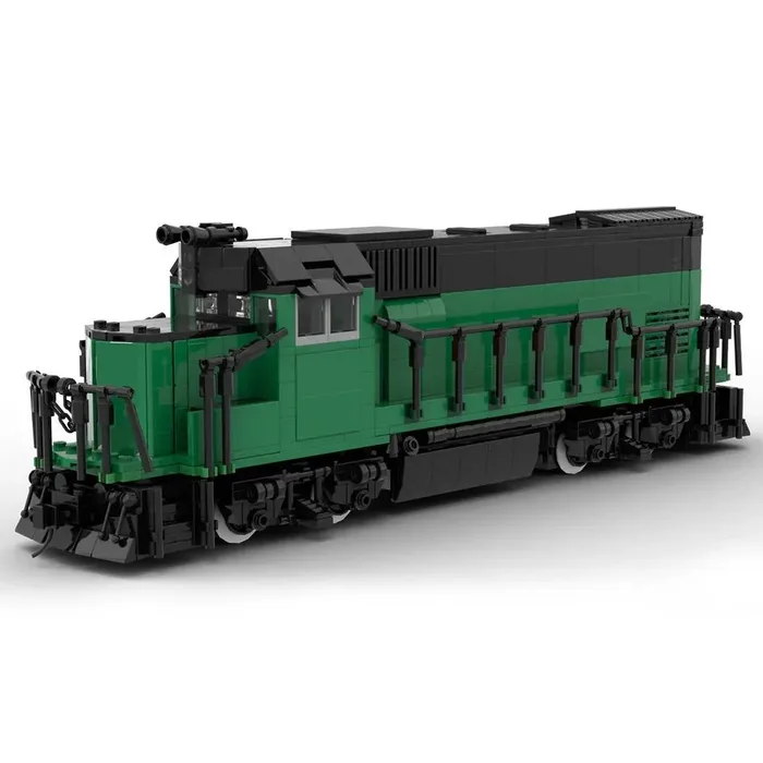 LesDiy Train rétro Burlington Northern GP15 (LESDIY-3390549) - prix | Brick Broker