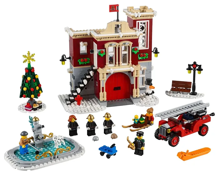 LEGO 10263 La Caserne de Pompiers du Village d'Hiver - prix | Brick Broker