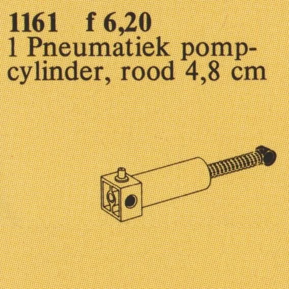 Dans le même style que le LEGO Cylindre de Pompe Pneumatique TECHNIC 48mm (1161-1) | Brick Broker