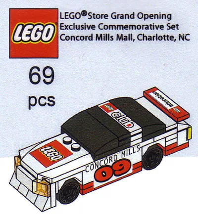 Dans le même style que le LEGO Ensemble Exclusif d'Ouverture du LEGO Store, Concord Mills, Concord, Caroline du Nord (CONCORD-1) | Brick Broker